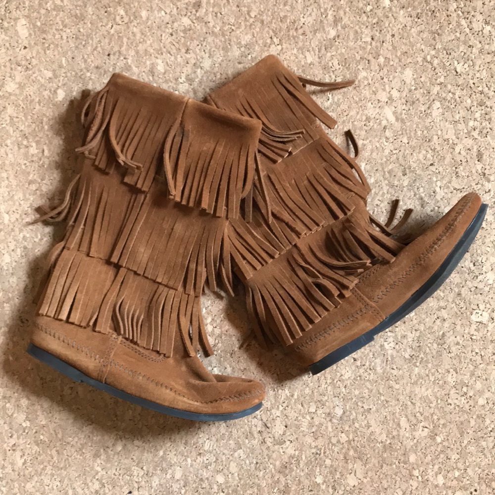 Fringe Booties